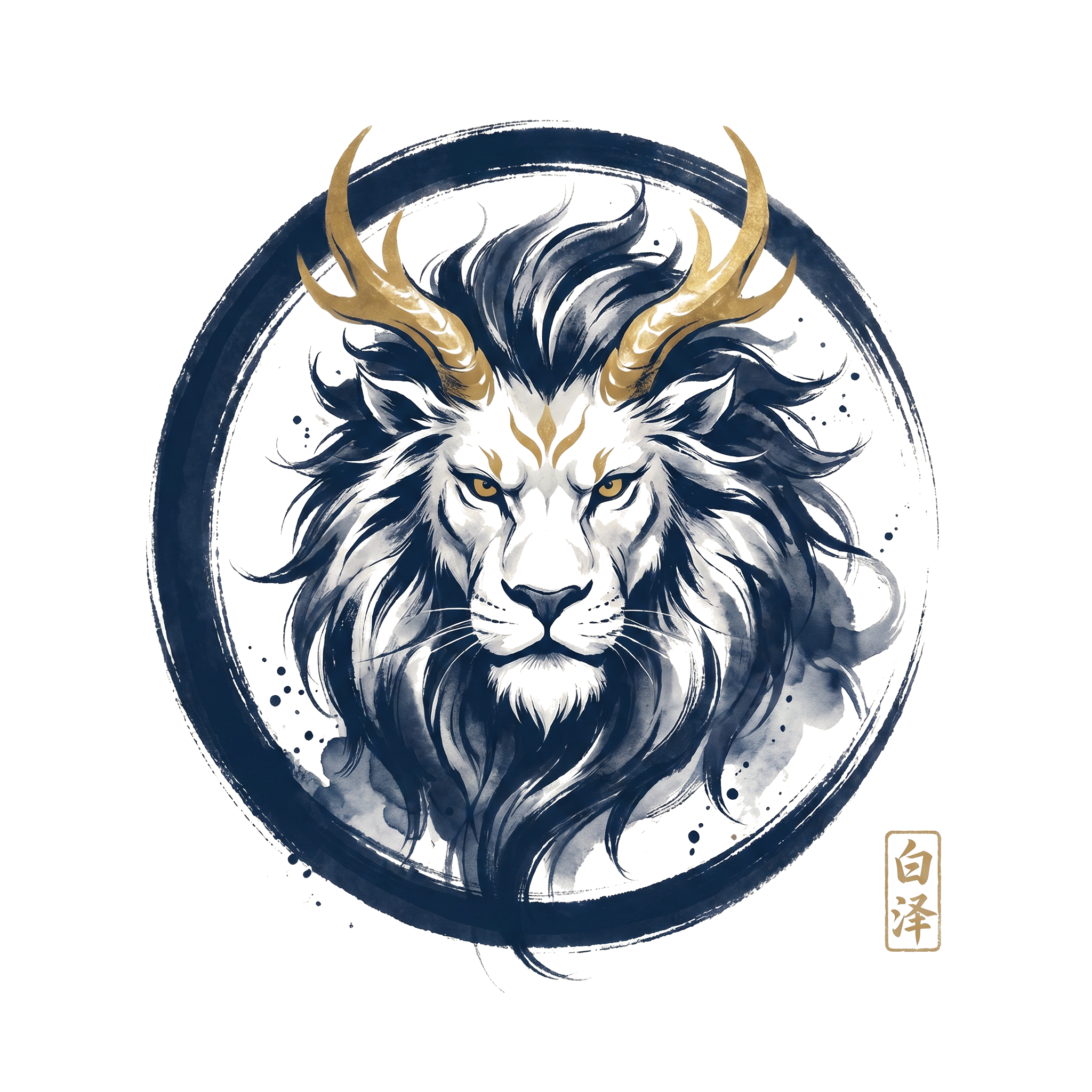 白泽商学院 Logo